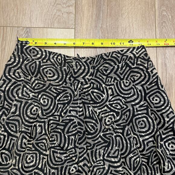 EVA FRANCO Women's Draped Jungle Jacquard Bubble Skirt Size 2 - Picture 4 of 8